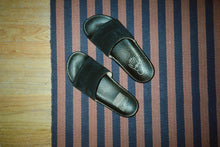 Load image into Gallery viewer, Black Suede Slide