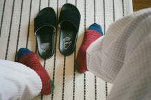 Load image into Gallery viewer, Black Suede Slide