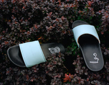 Load image into Gallery viewer, Gossamer Mint Leather Slide
