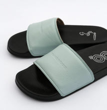 Load image into Gallery viewer, Gossamer Mint Leather Slide